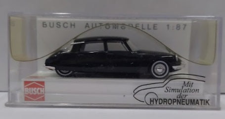 Busch 48003 HO Black Citroen DS 19 Limo 1955