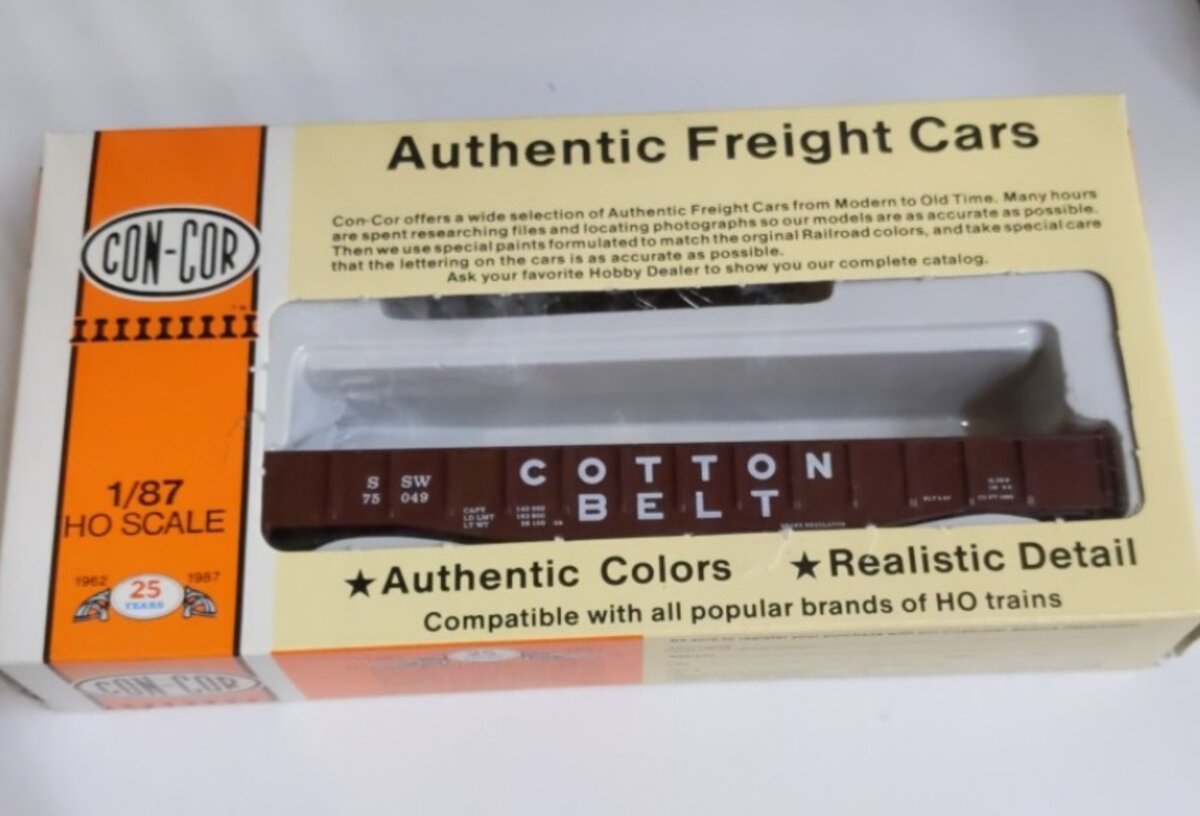 Con-Cor 0001-009019 HO Cotton Belt 54 Ft Mill Gondola Kit