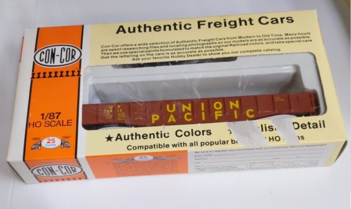Con-Cor 0001-009021 HO Scale Union Pacific (Modern) 54' Mill Gondola Kit