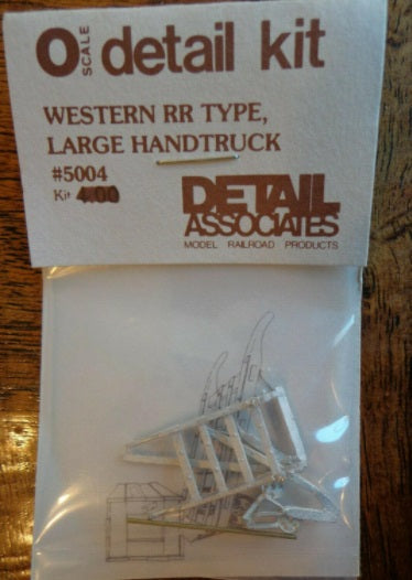 Detail Associates 5004 O Large Western RR Handtruck