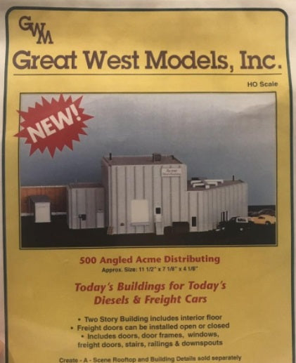 Great West Models 500 HO Angled Acme Distributing Kit