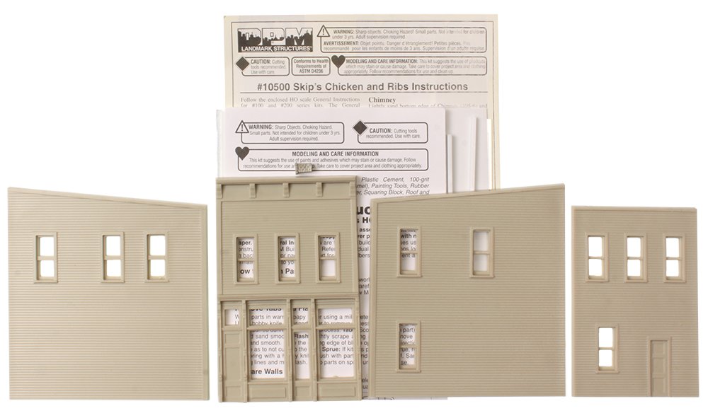 DPM 10500 HO Skip's Chicken & Ribs Building Kit