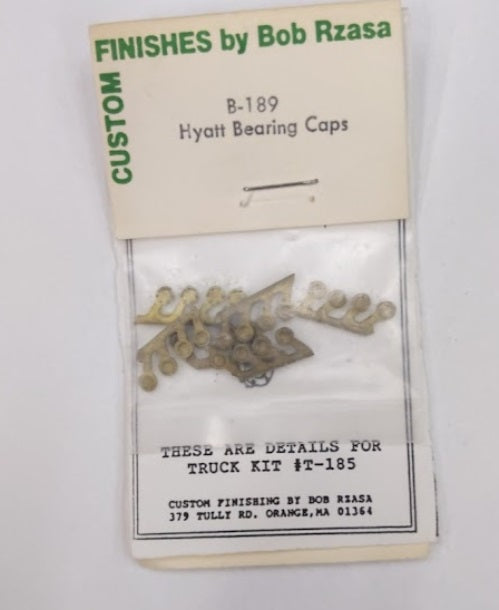 Custom Finishing 189 Hyatt Bearing caps/185 8/