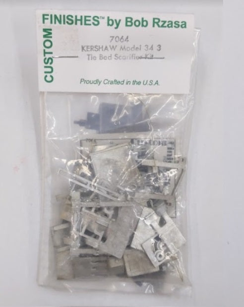 Custom Finishing 7064 Kershaw Model 34 3 Tie Bed Scarifier Kit