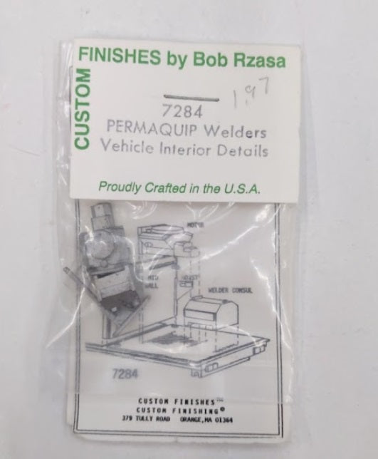 Custom Finishing 7284 HO Permaquip Welders Vehicle Interior Details