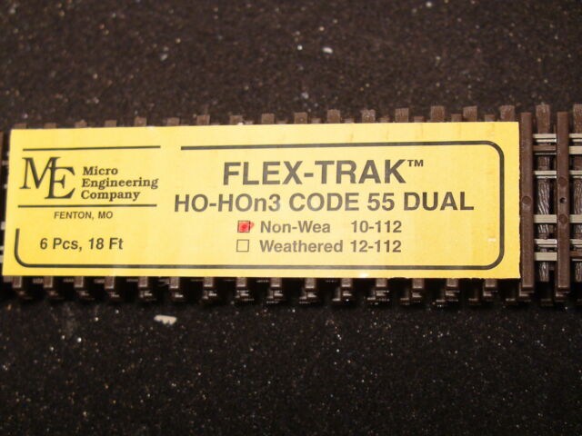 Micro Engineering 10-112 HO/HOn3 Code 55 36