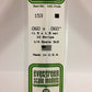 Evergreen Scale Models 153 .060" x .060" x 14" Polystyrene Strips (Pack of 10)