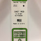 Evergreen Scale Models 211 .040" x 14" Polystyrene Round Rod (Pack of 10)