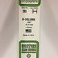 Evergreen Scale Models 283 .100" x 14" Polystyrene H-Columns (Pack of 4)