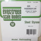 Evergreen Scale Models 3025 HO 2-1/4 .030" x .025" x 12" x 24" Passenger Car