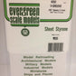Evergreen Scale Models 4050 050" .012" x .050" x 6" x 12" V-Groove Siding