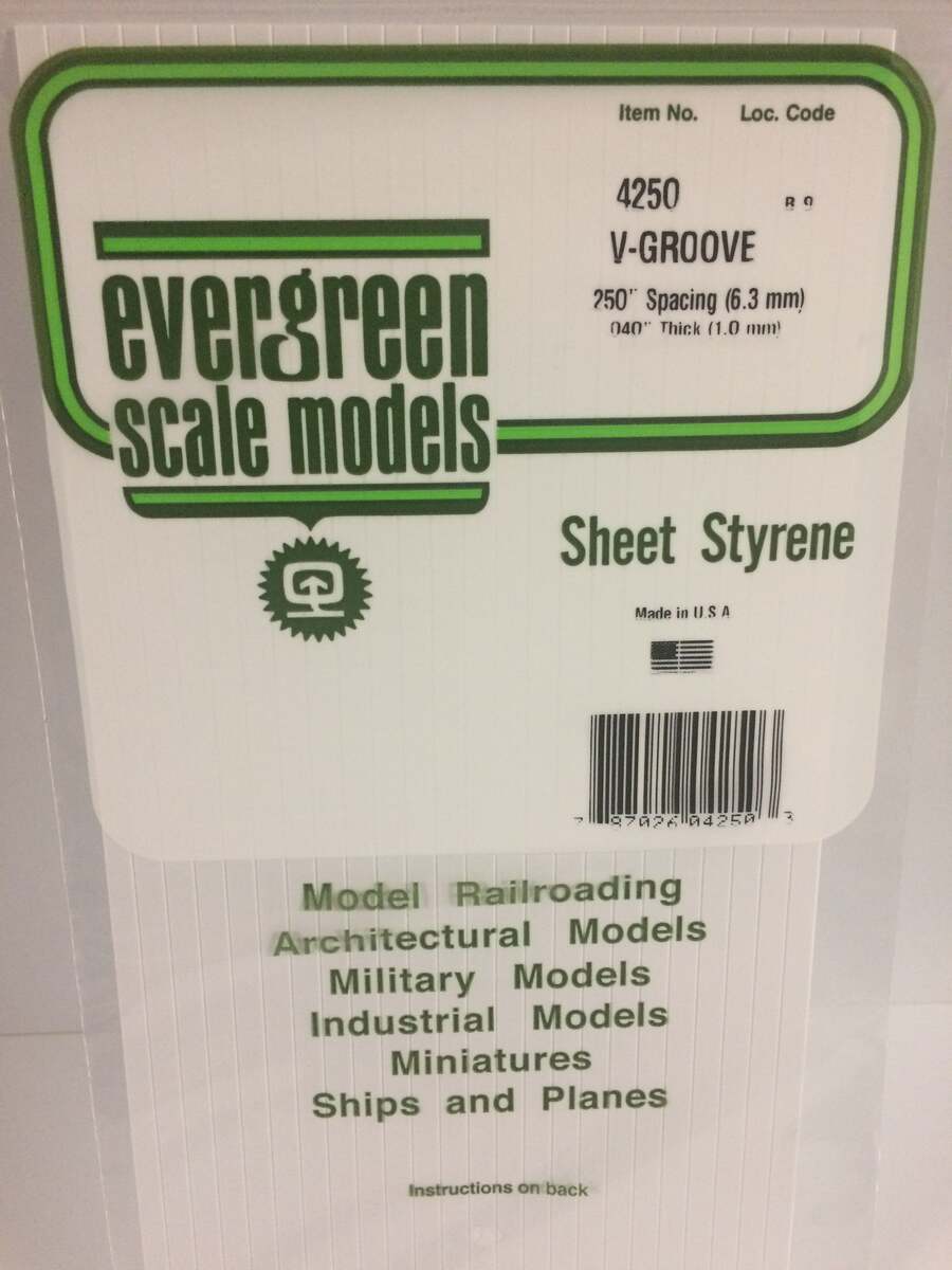 Evergreen Scale Models 4250 .040