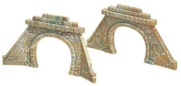 Faller 272578 N One Track Tunnel Portal (Pack of 2)