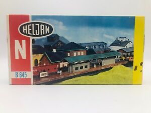Heljan B-645 N Scale Station Platform Building Kit