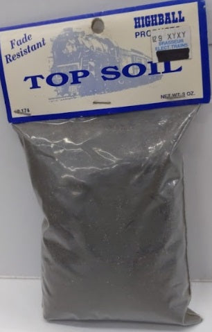 Highball Products 174 Earth-Top Soil 3 Oz. Bag