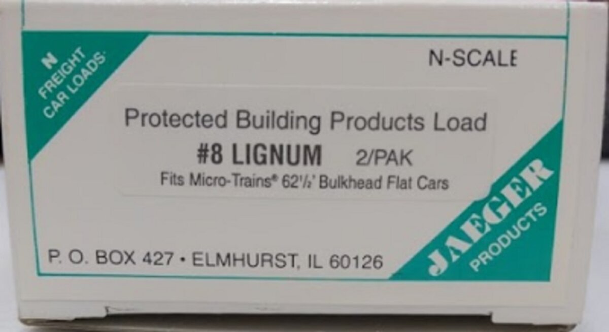 Jaeger Products 8 LIGNUM N Scale Product Load Lignum (Pack of 2)