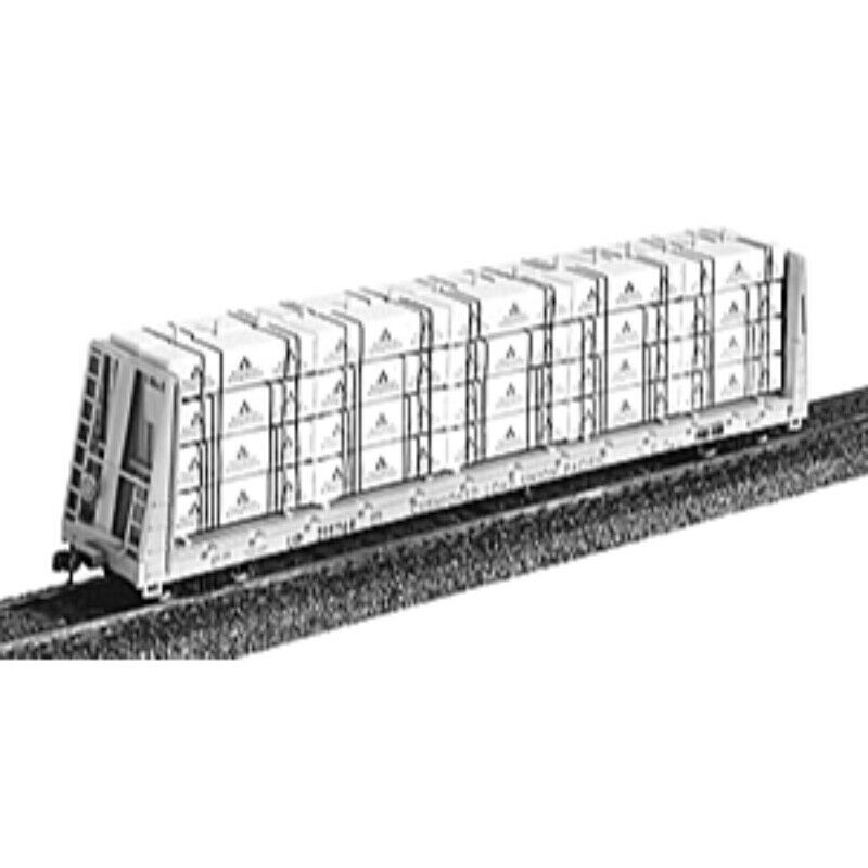Jaeger HO Products 4400 Crown Zeller 60' Lumber-Pak Flat Car