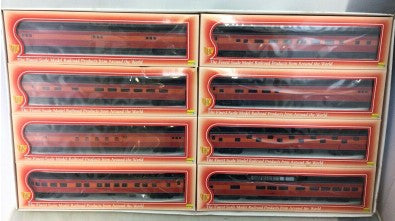 IHC 47398 HO Southern Pacific Lines Passenger, Baggage, and Various Train Cars
