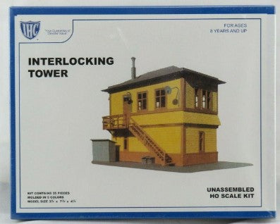 IHC 4-7773 HO Unassembled Interlocking Tower Building Kit
