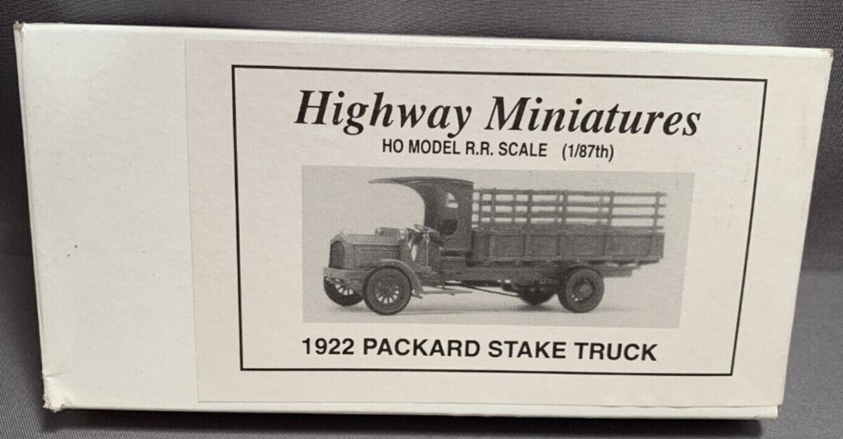 Jordan Products 360-231 HO Scale 1922 Packard Stake Bed Truck Kit