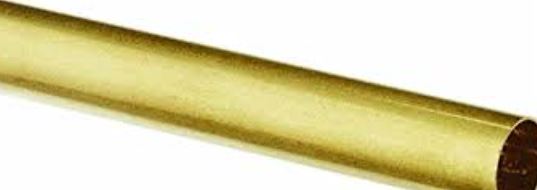 K&S 9109 .014" x 13/32" x 36" Round Brass Tube