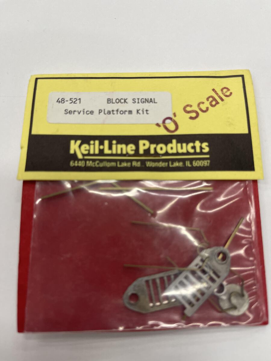 Keil-Line Products 48-521 O Block Signal Service Platform & Railing Kit