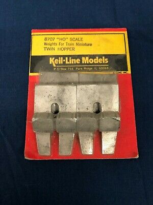 Keil-Line Products 382-8707 Weights Fits Walthers Twin Hopper