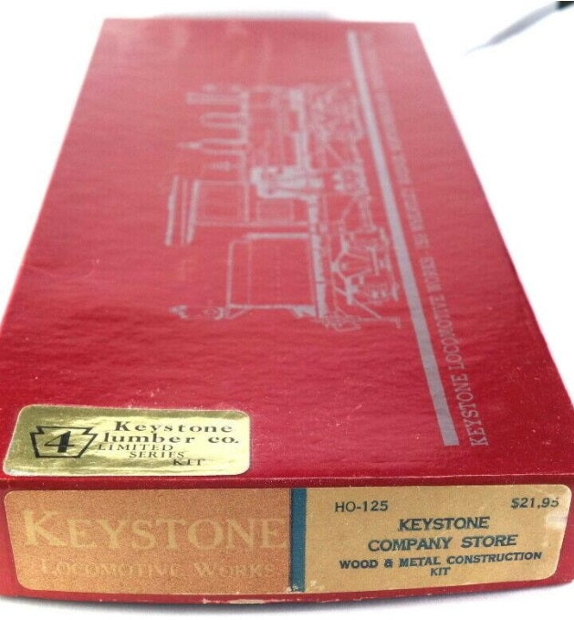 Keystone Locomotive HO-125 Keystone Company Store Building Kit
