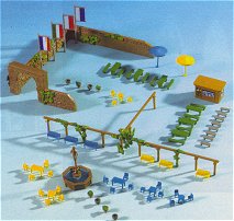 Kibri Z 6694 Fountain accessory set