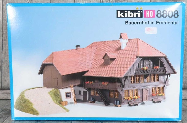 Kibri 8808 HO Farm in Emmental Alpine House Kit