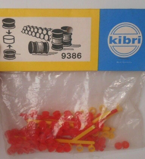 Kibri 9386 Oil drums assorted