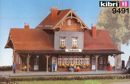 Kibri 9491 HO Station Building Kit