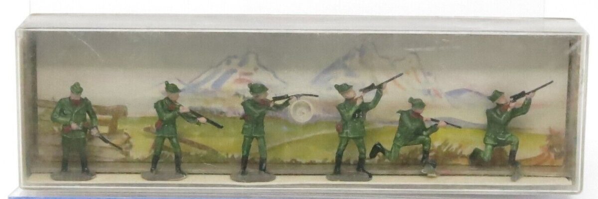 Merten 2108 HO Hunters Shooting # 1 Figures (Set of 6)
