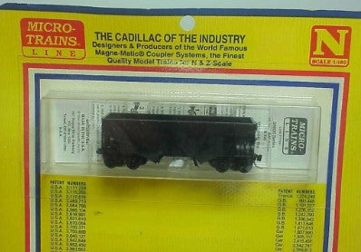 Micro-Trains 05600000 N Undecorated 33' Twin Bay Rib Side Open Hopper