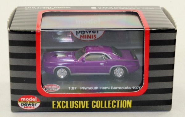 Plymouth Hemi Barracuda ミニカー 1971 Plymouth Hemi Barracuda, Gold Leaf with Black - Acme A1806126
