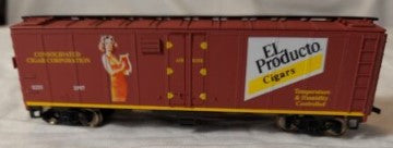 Model Power 8256 El Producto Cigars 40'''' Steel Reefer w/Ice Hatches Box Car