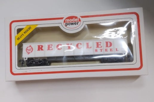 Model Power 8507 HO Recycled Steel 40' Gondola Freight Car