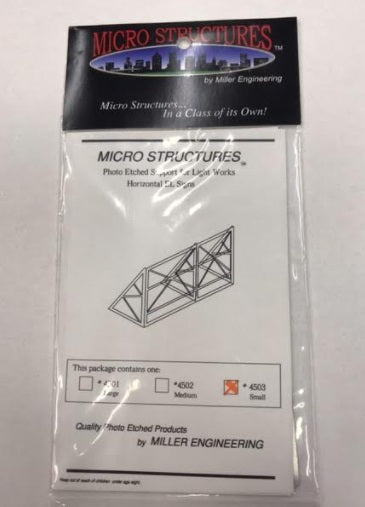 Miller Engineering 4503 N Scale Small Photo-Etched Support Kit
