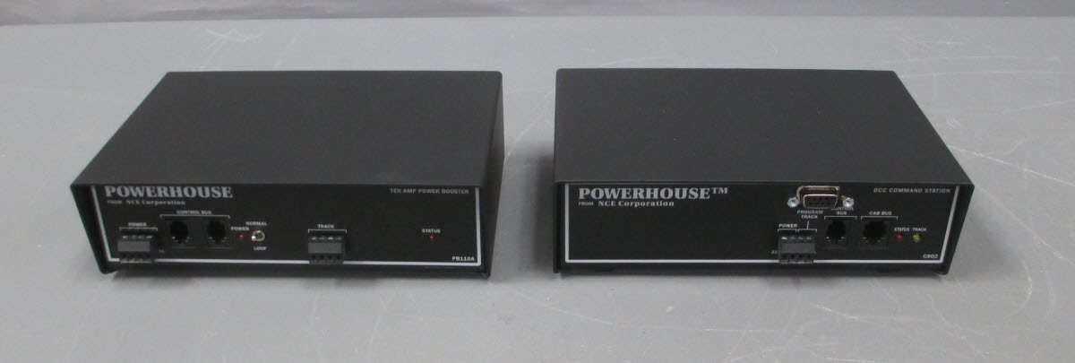 NCE 0007 PH10R 10 Amp Radio Starter Set with D408 Decoder
