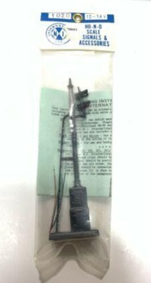 NJ International 1020 HO 2-Light Relay Signal w/Base