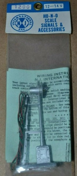 NJ International 1200 HO/N/O Light Signal