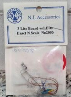 NJ International 2005 N 3 Lite Board W/LED's Exact