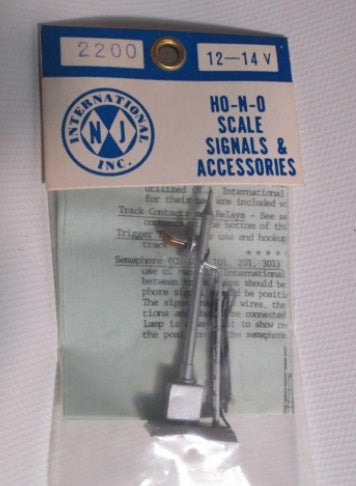 NJ International 2200 Light Target Signal with Relay Base