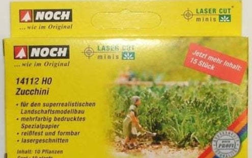 Noch 14112 HO Zucchini Laser Cut Minis (Box of 10)