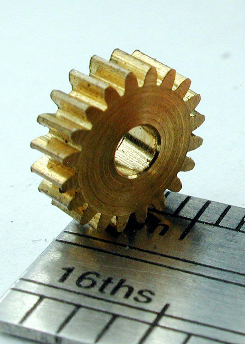 Northwest Short Line 14020-6 Brass Reverse Worm Gear