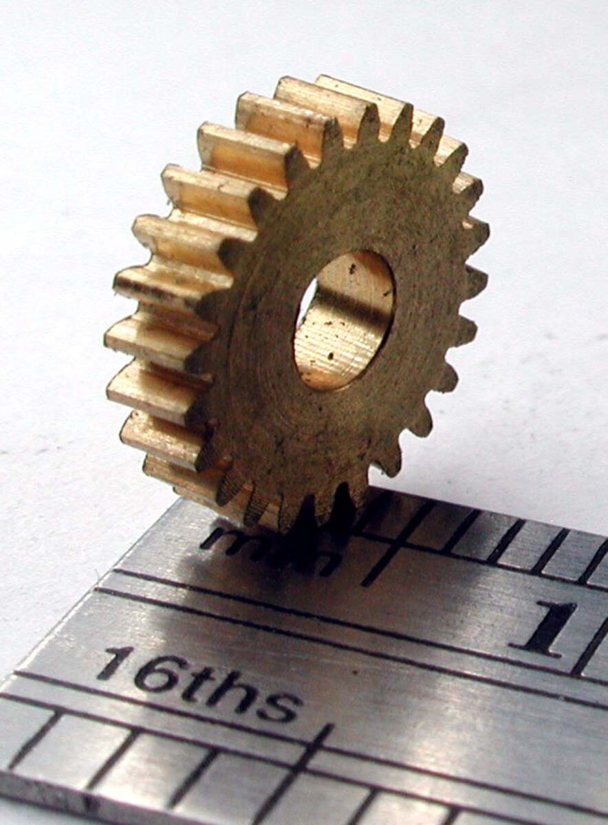 Northwest Short Line 14724-6 Brass Reverse Worm Gear