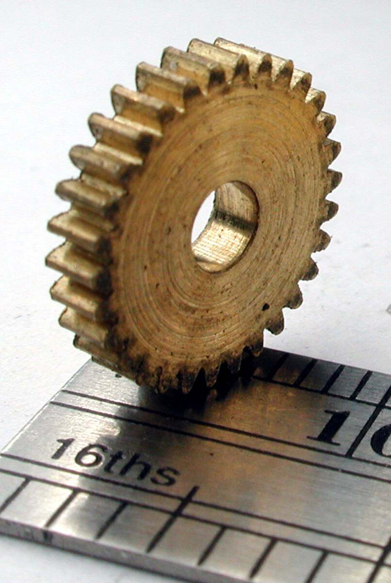 Northwest Short Line 17730-6 Brass Spur/Worm Gear