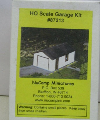 NuComp Miniatures 87213 Garage Kit