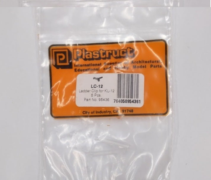 Plastruct 95436 1:32 3/32" Ladder Clip (Pack of 5)