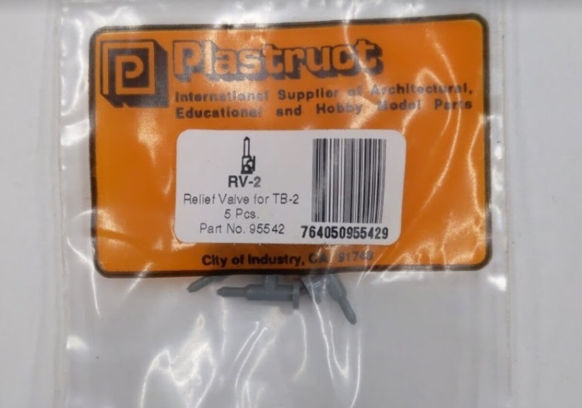 Plastruct 95542 1/16" Relief Valve (Pack of 5)
